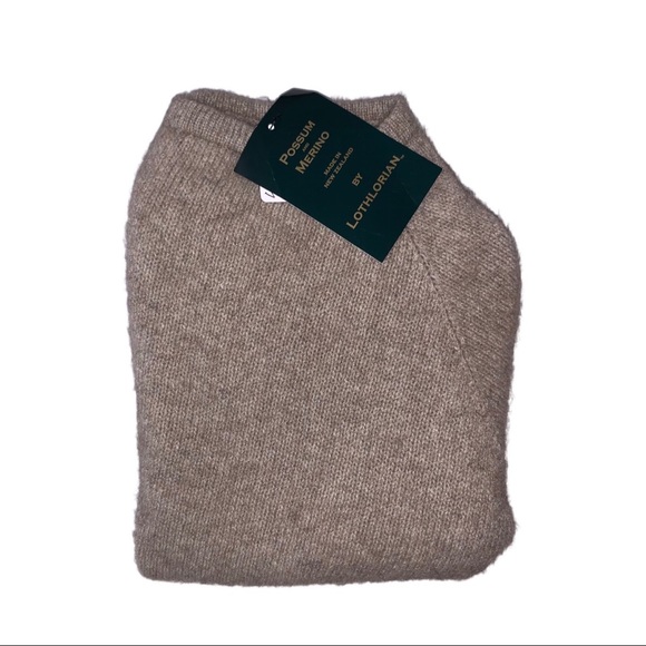 Lothlorian NZ Merino Wool Possum Poncho Sweater - Picture 11 of 11